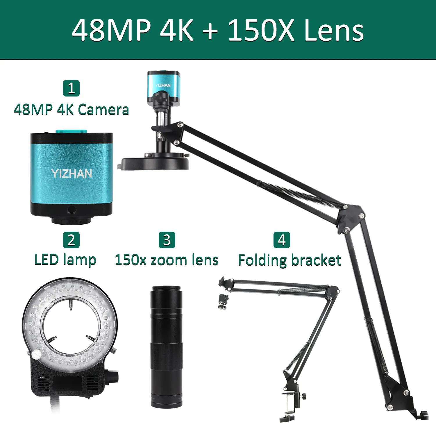  ǰ  4K ̰ 48MP  ̰ ī޶ ɼ 1-150x , LED Ʈ ̽ 귡Ŷ ȭ Pcb 